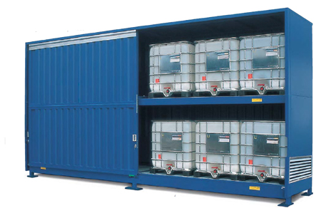 System-Container tipo 2K 714.O-S con puertas correderas