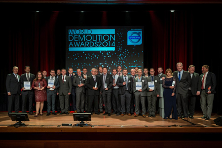 Foto de grupo con todos los premiados