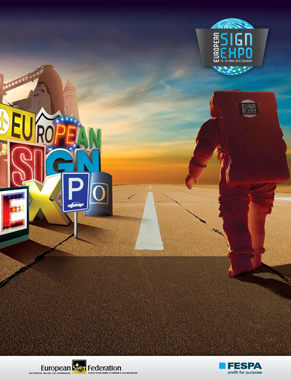Cartel promocional de European Sign Expo 2015