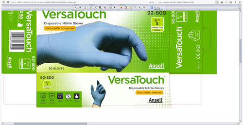 Proceso de diseo del producto VersaTouch de Ansell