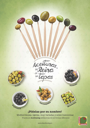 Nueva Campana Para Promocionar Las Aceitunas Como La Reina De Las Tapas Distribucion Hortofruticola