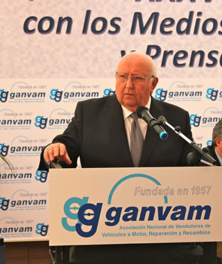 Juan Antonio Snchez Torres, presidente de la Asociacin Nacional de Vendedores de Vehculos a Motor (Ganvam)