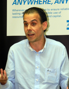 Rodrigo Snchez, responsable de la lnea Gesan en Atlas Copco SAE