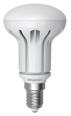 Las nuevas lmparas LED de Sylvania proporcionan a los clientes todas las ventajas de las lmparas tradicionales incandescentes R50 y R63 en un LED...