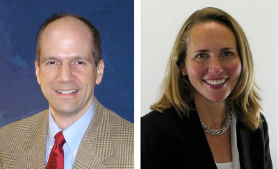 Evan Smith, nuevo director general, y Jenny Levy, vicepresidenta, de RSC respectivamente