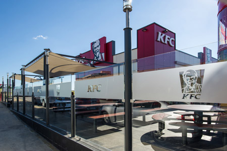 KFC inaugur en mayo de 2014 un nuevo local en la ciudad de Mlaga