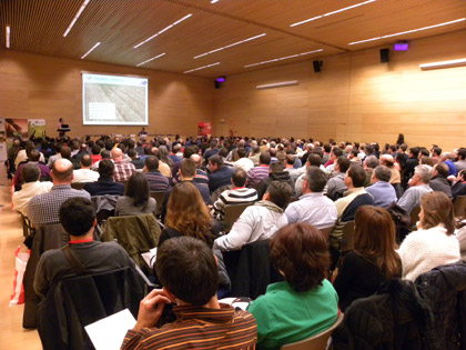 La jornada Cultivo a pleno rendimiento llen el Riojaforum de innovacin para el sector vitivincola