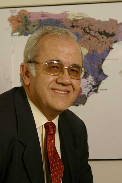 Andrs del Campo, presidente de la Federacin Nacional de la Comunidad de Regantes (Fenacore)