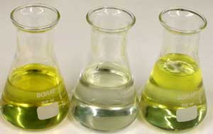Figura 1. Biodiesel producido a partir de diversos aceites vegetales