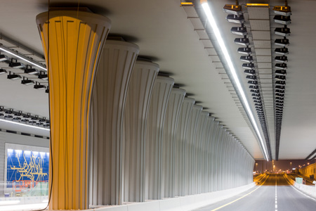 El proyecto Doha Expressway implicaba soluciones de iluminacin y alumbrado de tneles de exterior