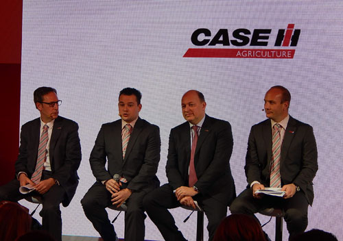 Los mximos dirigentes de Case IH detallaron las novedades de la compaa de cara a 2015