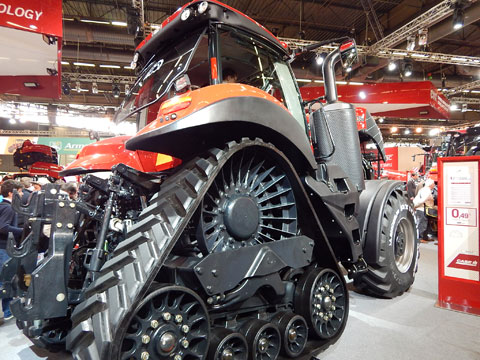 El 'Tractor del Ao 2015' Magnum Rowtrac fue una de las grandes atracciones de Case IH en SIMA