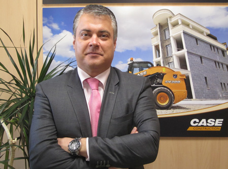 Miguel ngel Torres, director de CNH Industrial Construction Equipment para Espaa y Portugal