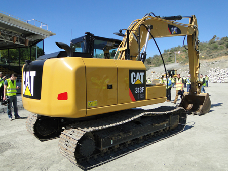 Nueva excavadora Cat 313F L GC