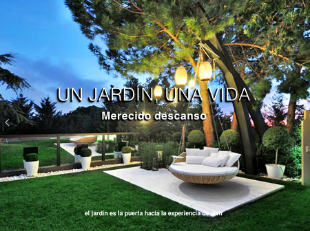 Nueva web corporativa de Fernando Pozuelo Landscaping Collection
