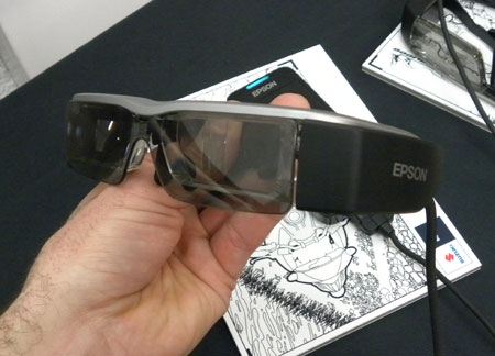 Las smart glasses Moverio son la apuesta de Epson por la realidad aumentada