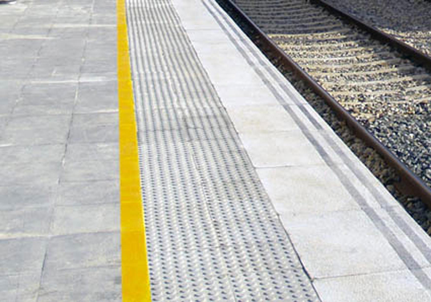 Ejemplo de pavimento podot�ctil