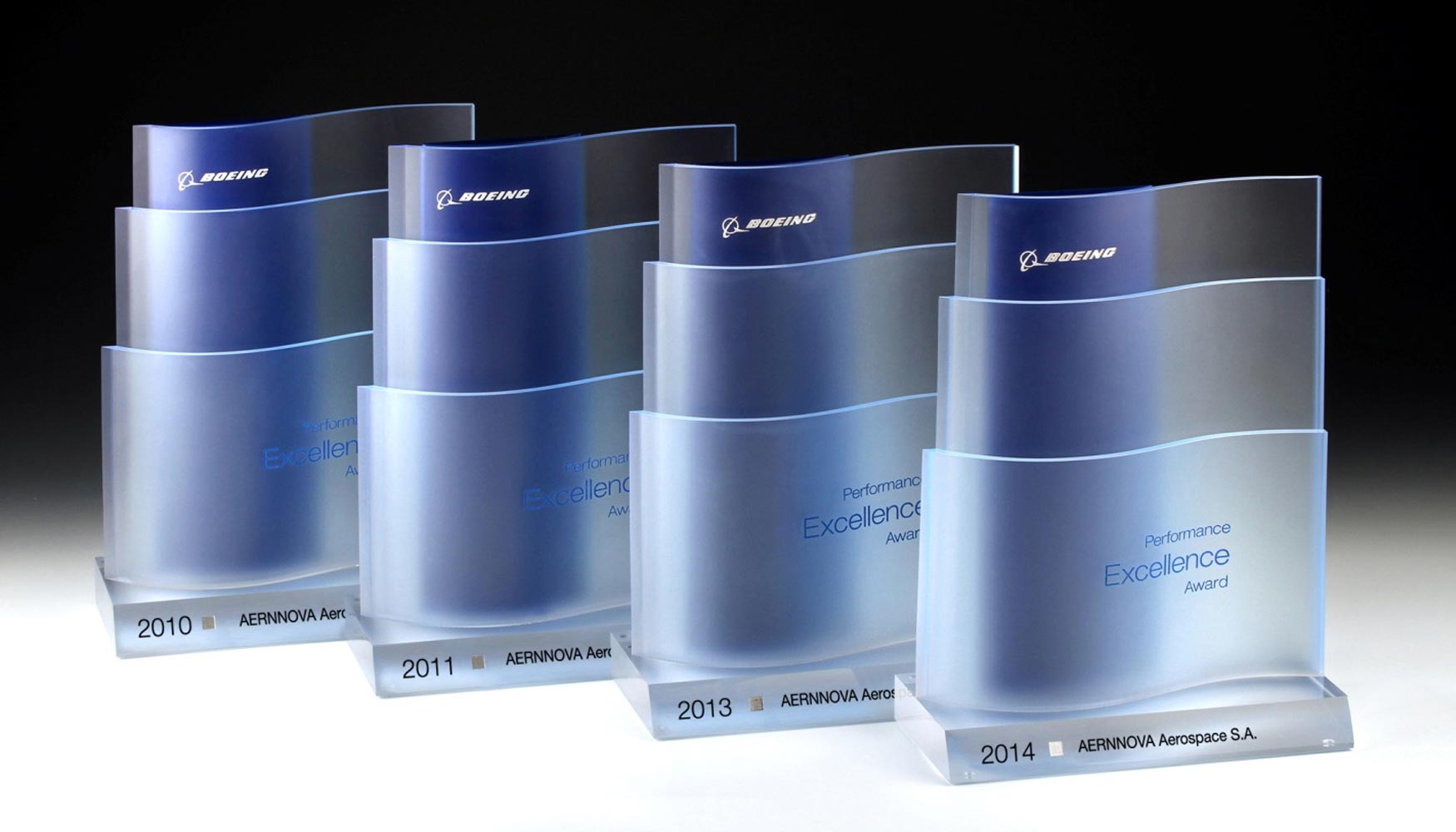 La firma ha sido distinguida con el Boeing Performance Excellence Award 2014...
