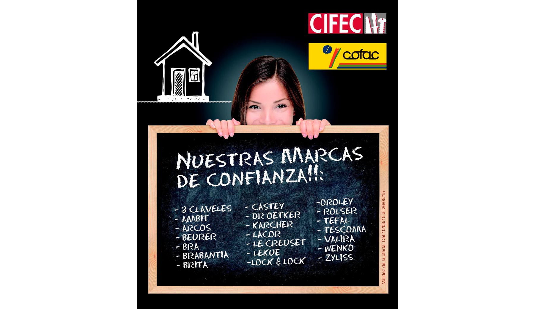 Portada del nuevo folleto 'Nuestras marcas de confianza'