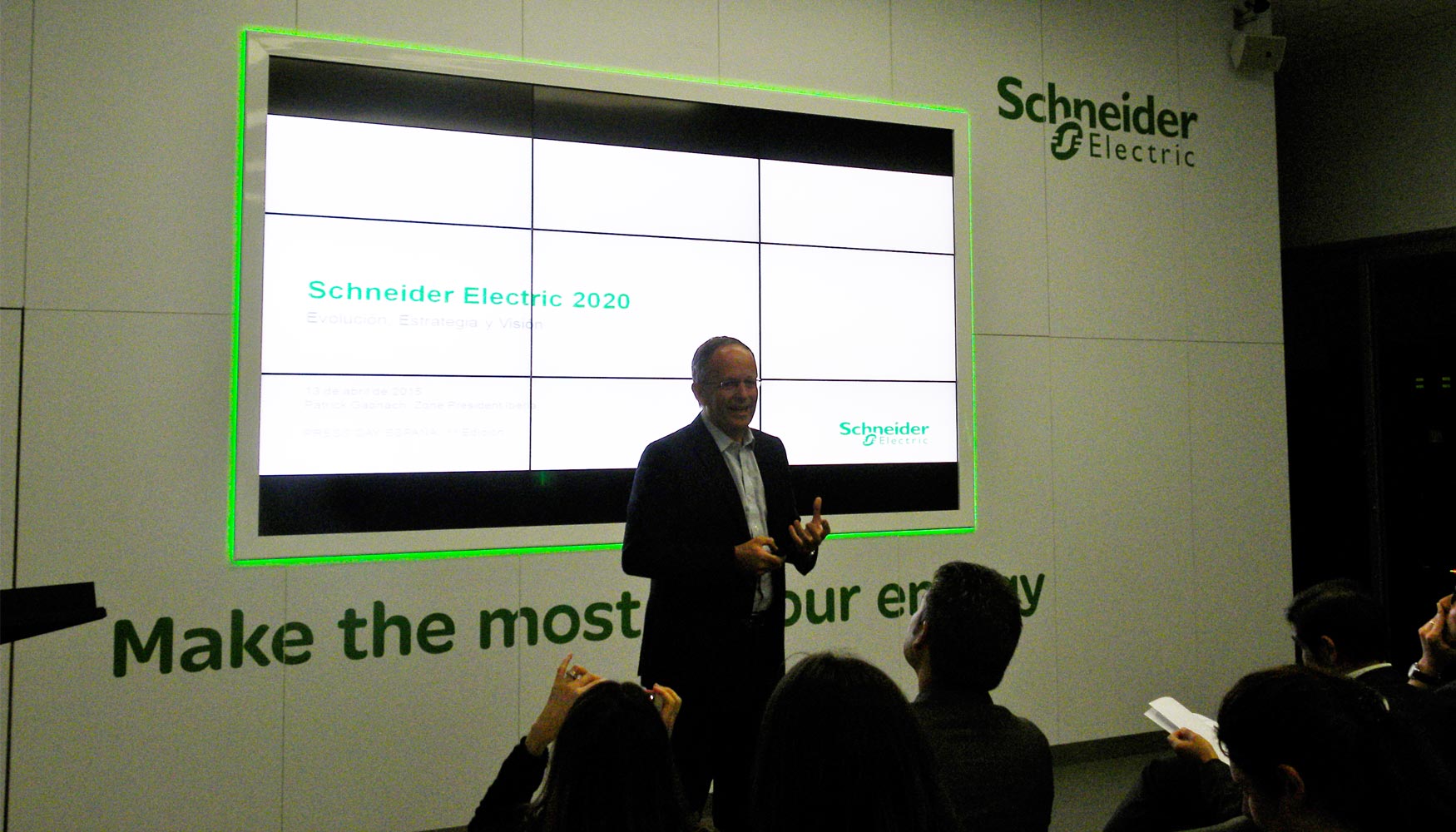 Patrick Gaonach, country president de Schneider Electric