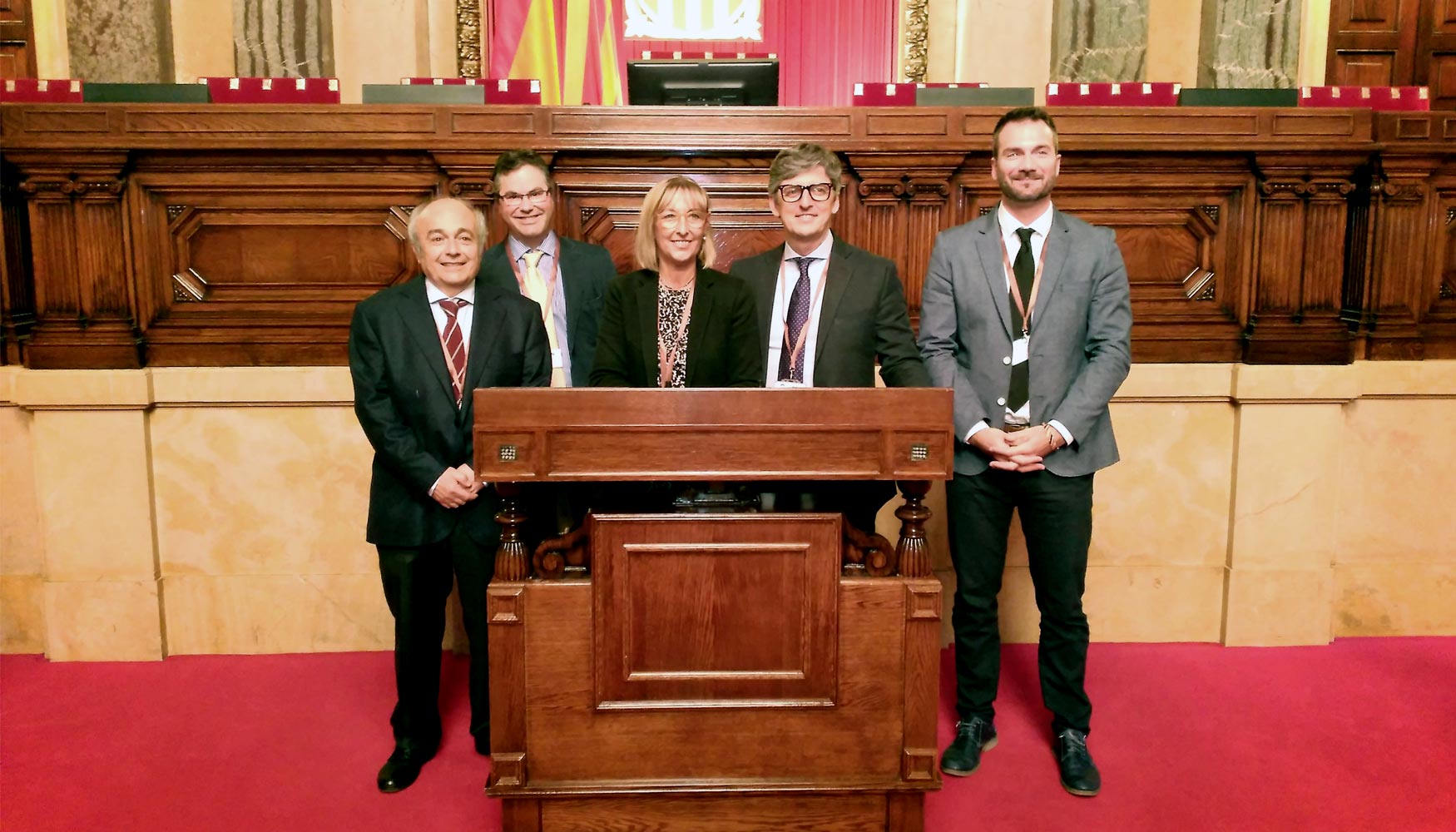 Aecork, Icsuro, Retecork en el Parlament de Catalunya