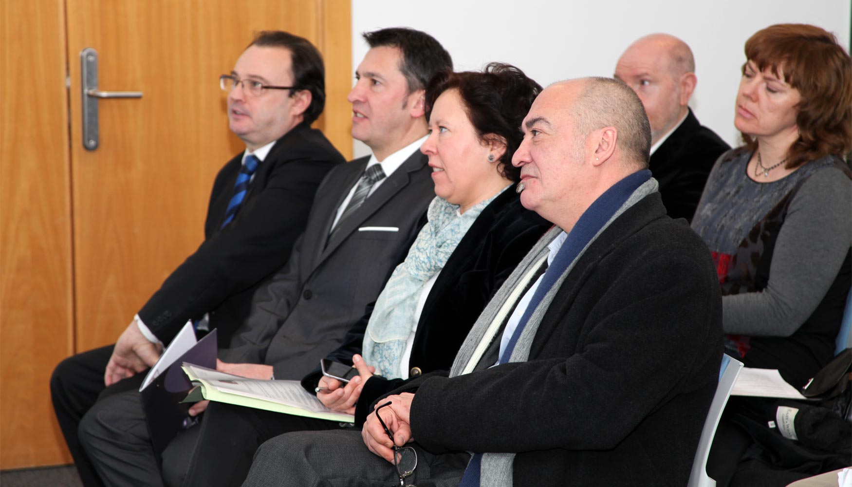 Acto presentacin de ConpyBasque con Martn Garitano, diputado general de Gipuzkoa; Elena Lete...