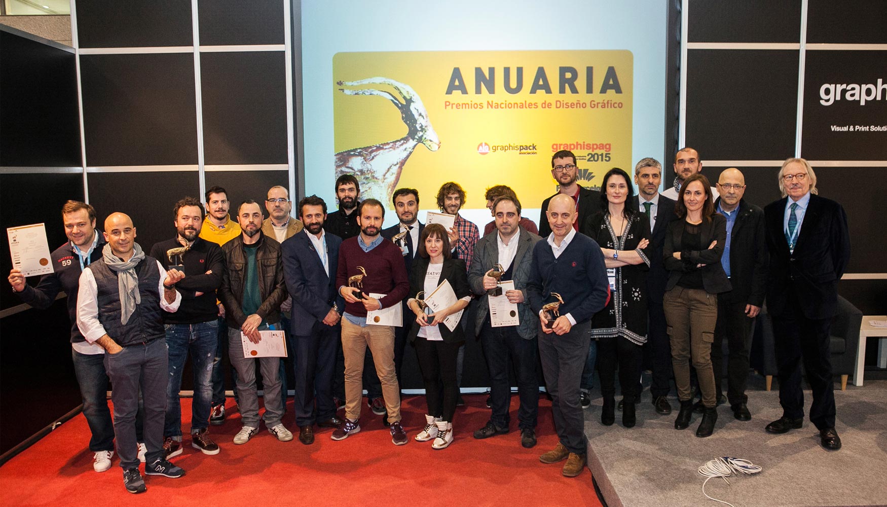 Galardonados de los Premios Anuaria 2014