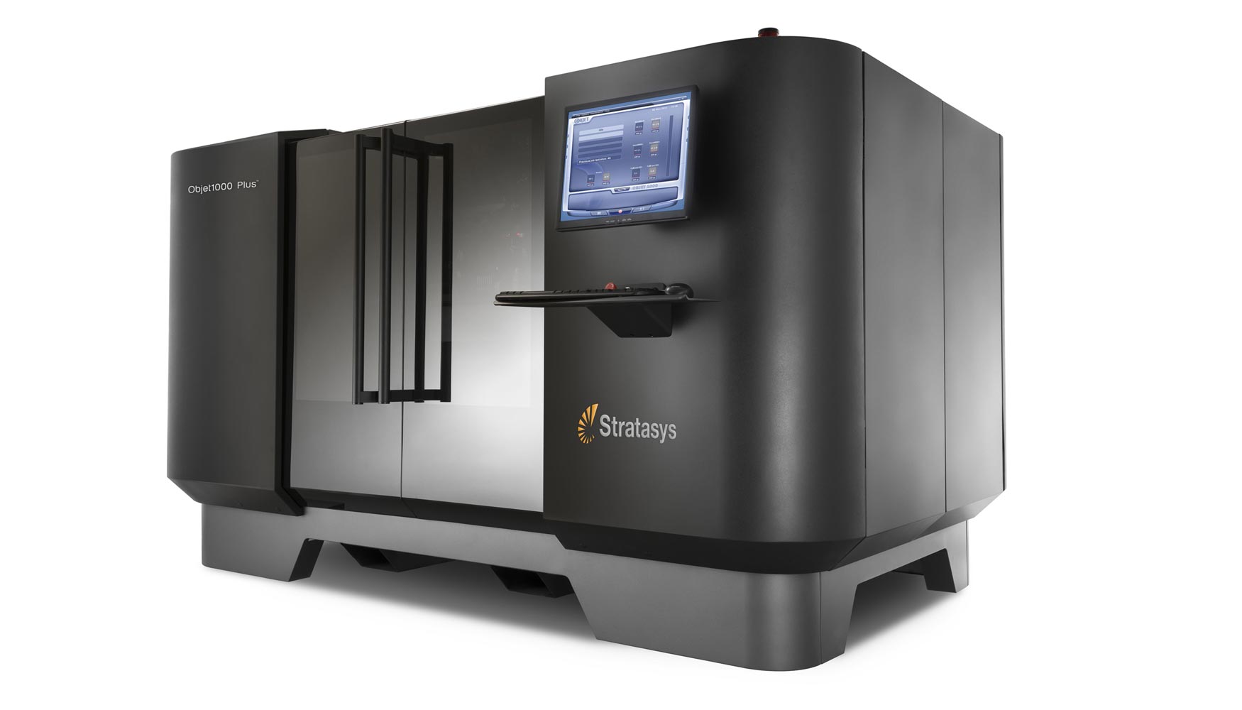El sistema de produccin 3D Objet1000 Plus ofrece velocidades de impresin hasta un 40 por ciento ms altas que su predecesor y un coste por pieza...