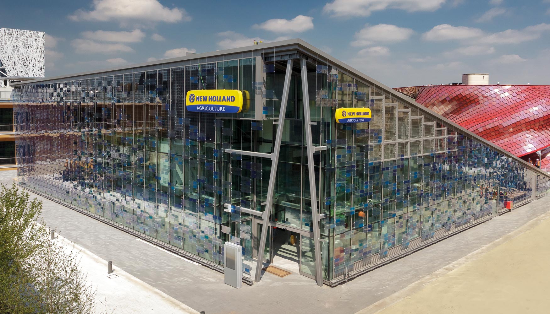Pabelln Sostenible de New Holland en la Expo Miln 2015