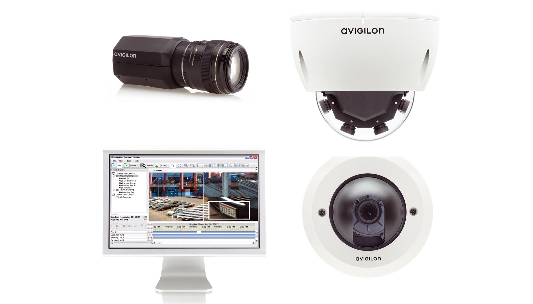 Avigilon acompaa su completa gama de cmaras megapxel con su avanzado software de gestin de vdeo de alta definicin en red con la tecnologa...