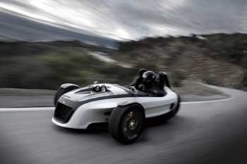 El GX3 de VW es un concept que fusiona la experiencia de conduccin de los deportivos y las motocicletas