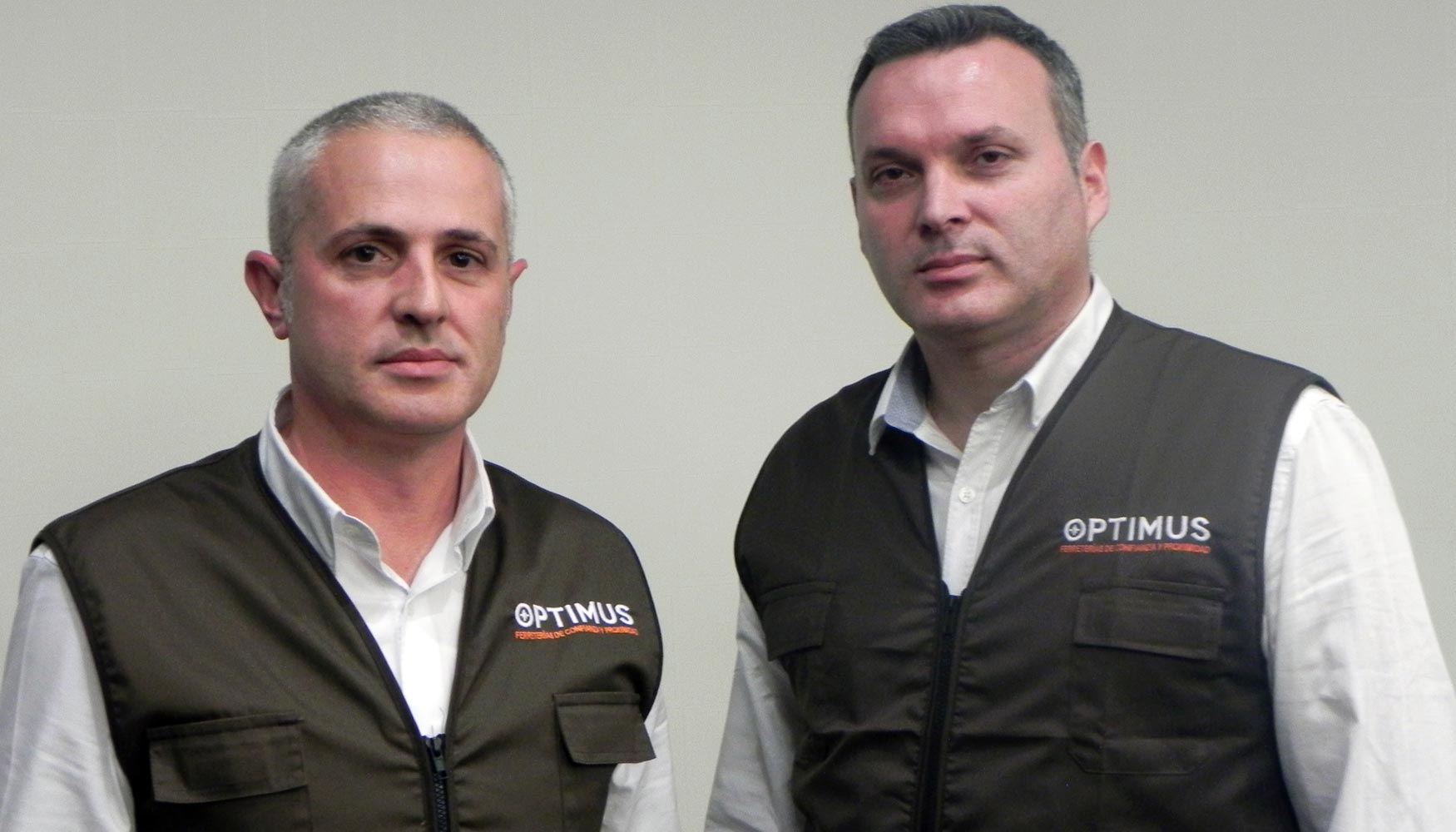 Juan Luque (izquierda) y Pau Naharro, principales responsables del proyecto Optimus