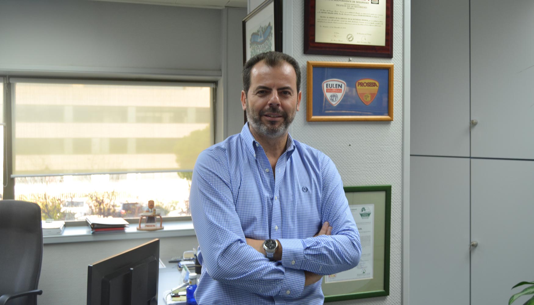 El director de Sistemas de Seguridad de Eulen Seguridad, Julio Prez Carreo