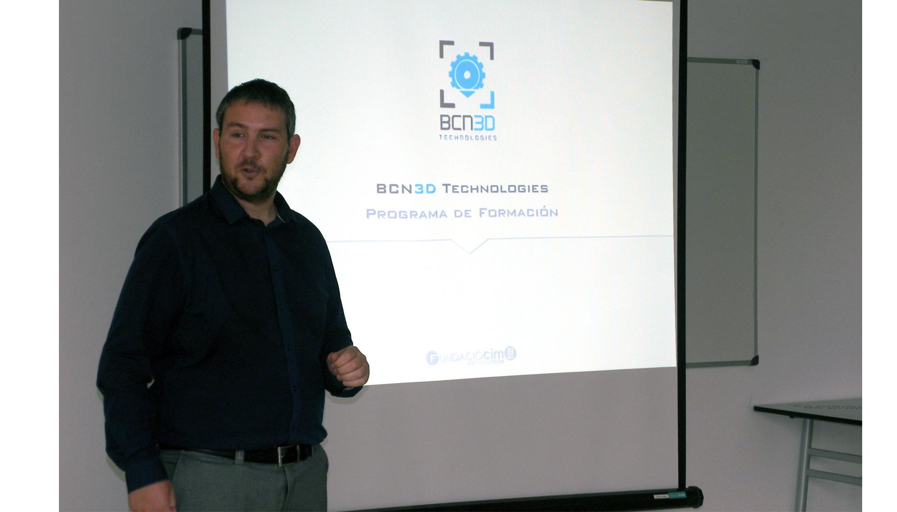 Roger Uceda, CEO en BCN3D Technologies, expuso las nuevas tecnologas en que estn trabajando