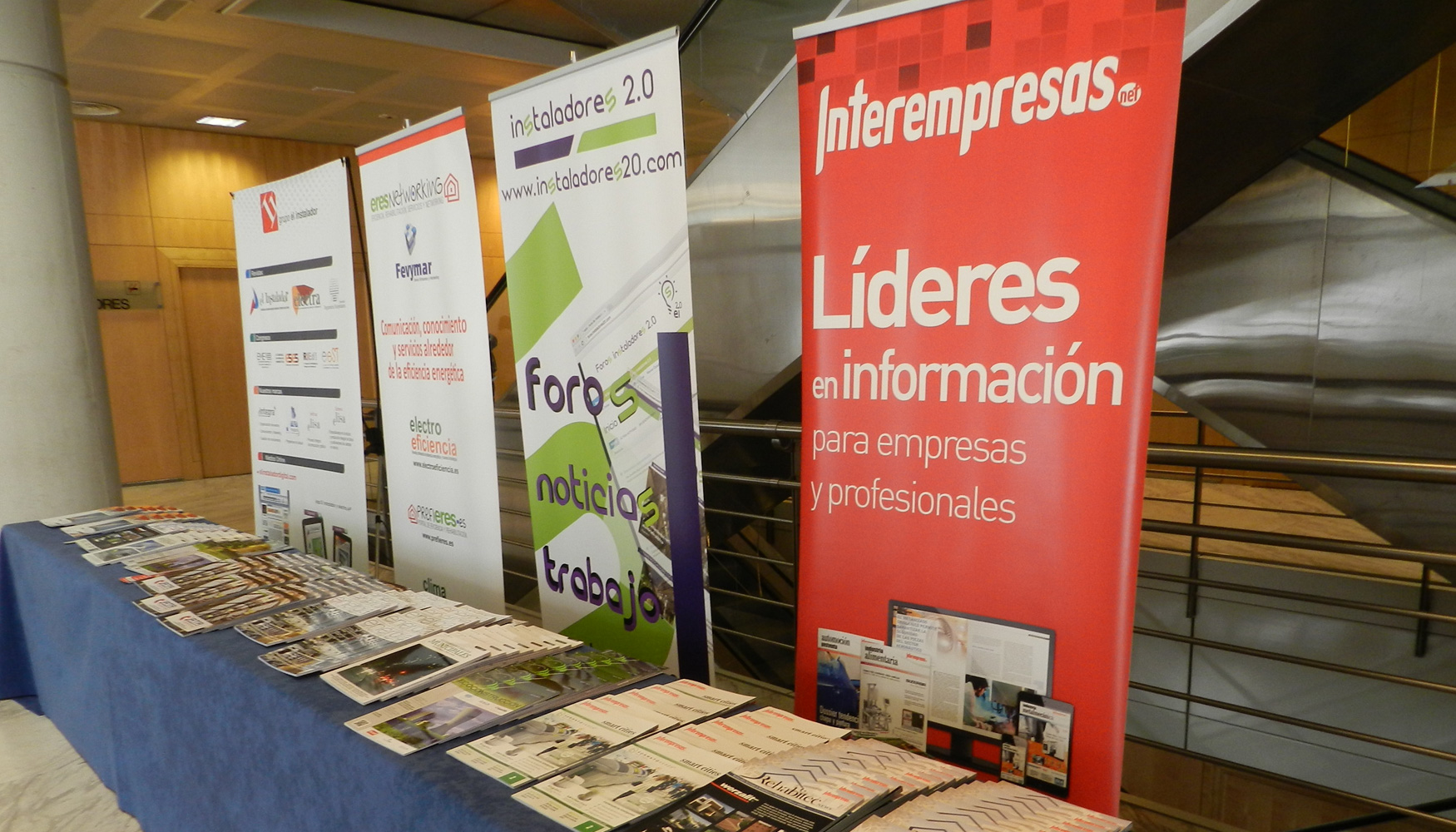 Interempresas Media estuvo presente en el II Foro LEDsEE con sus revistas Rehabitec News e Interempresas Smart Cities