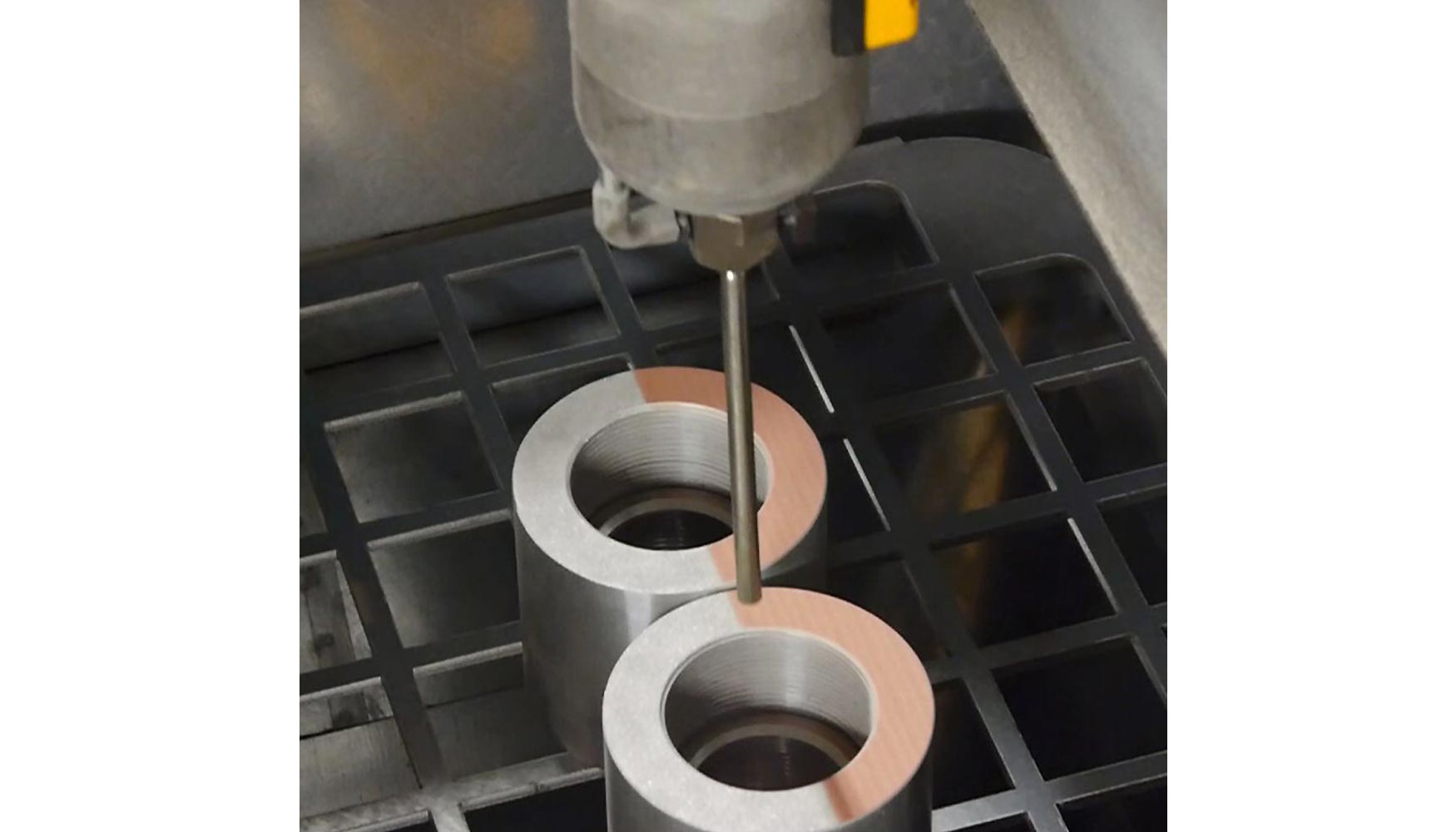 Deposicin de cobre a alta velocidad en segmentos de aluminio. Fuente: Dycomet