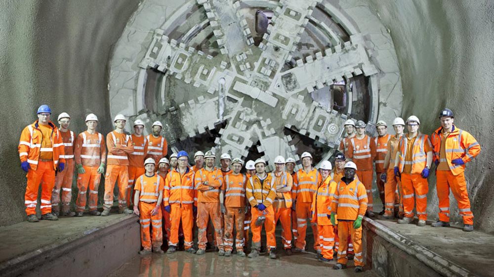 Bechtel y Crossrail han completado la obra de tunelizacin en Crossrail en Londres