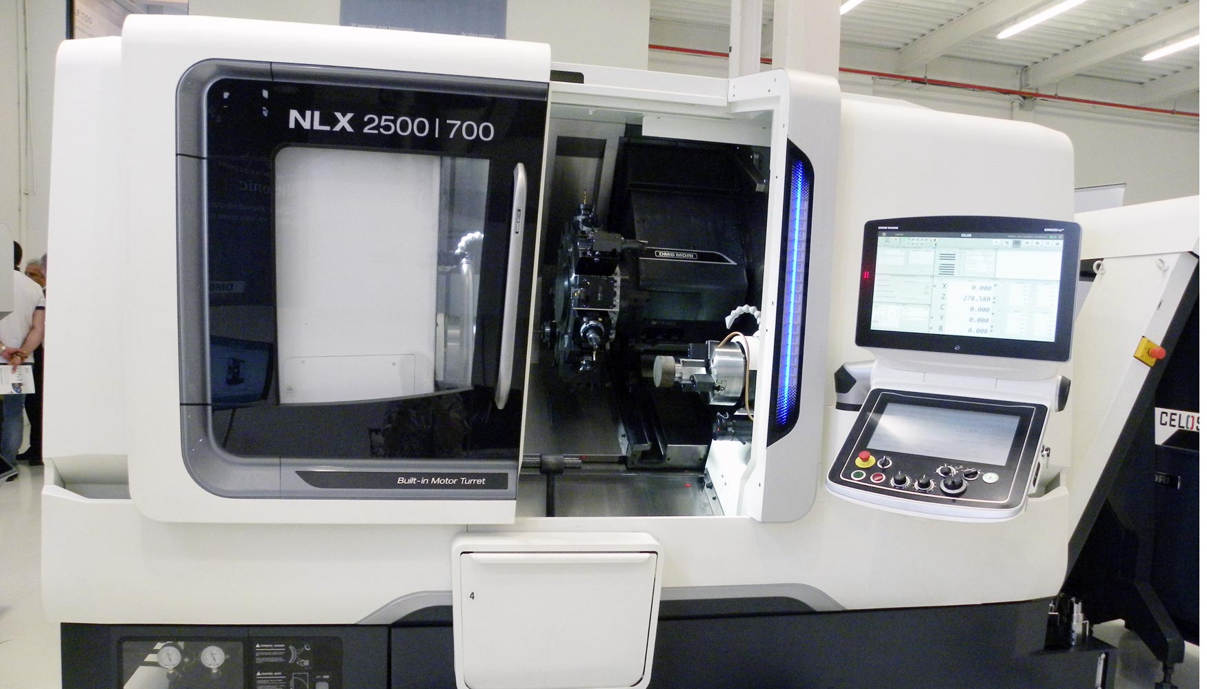 El nuevo diseo del torno NLX 2500SY /700 garantiza unas ergonmicas condiciones de trabajo y simplifica los procesos de torneado gracias al sistema...