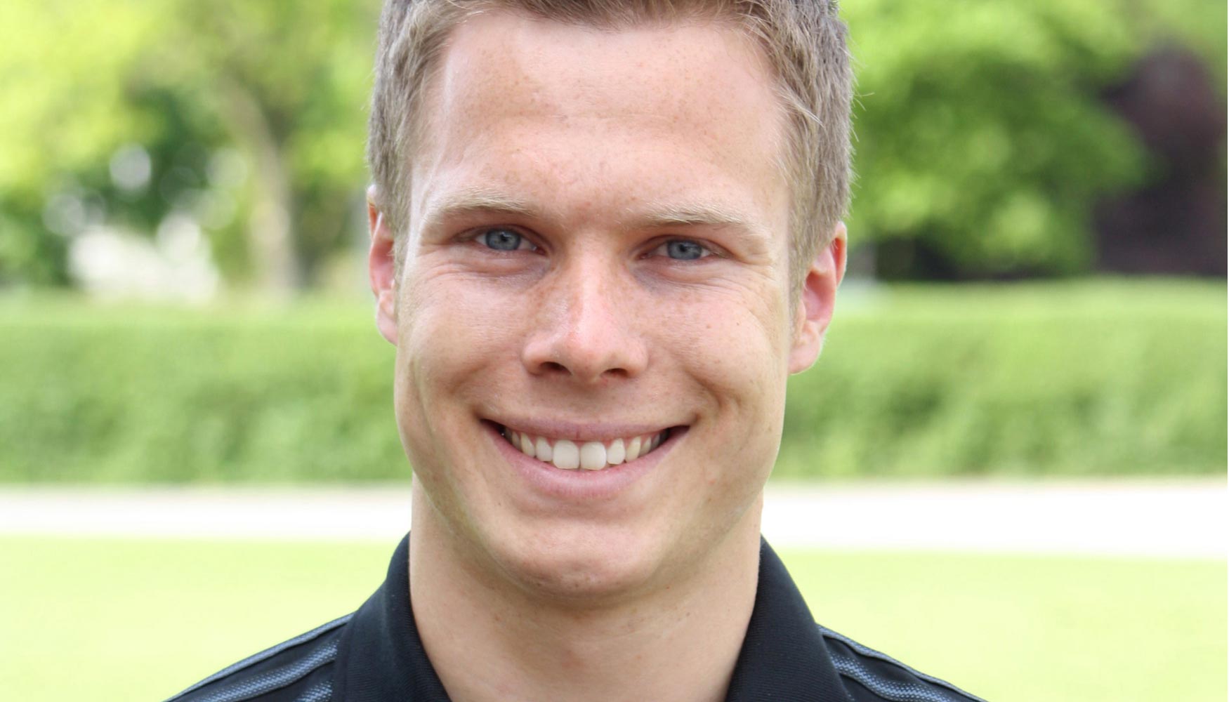 Markus Rehm, vencedor en salto de longitud en los Paralmpicos de 2012 y maestro mecnico ortopedista, Centro de Salud Rahm, Troisdorf (Alemania)...
