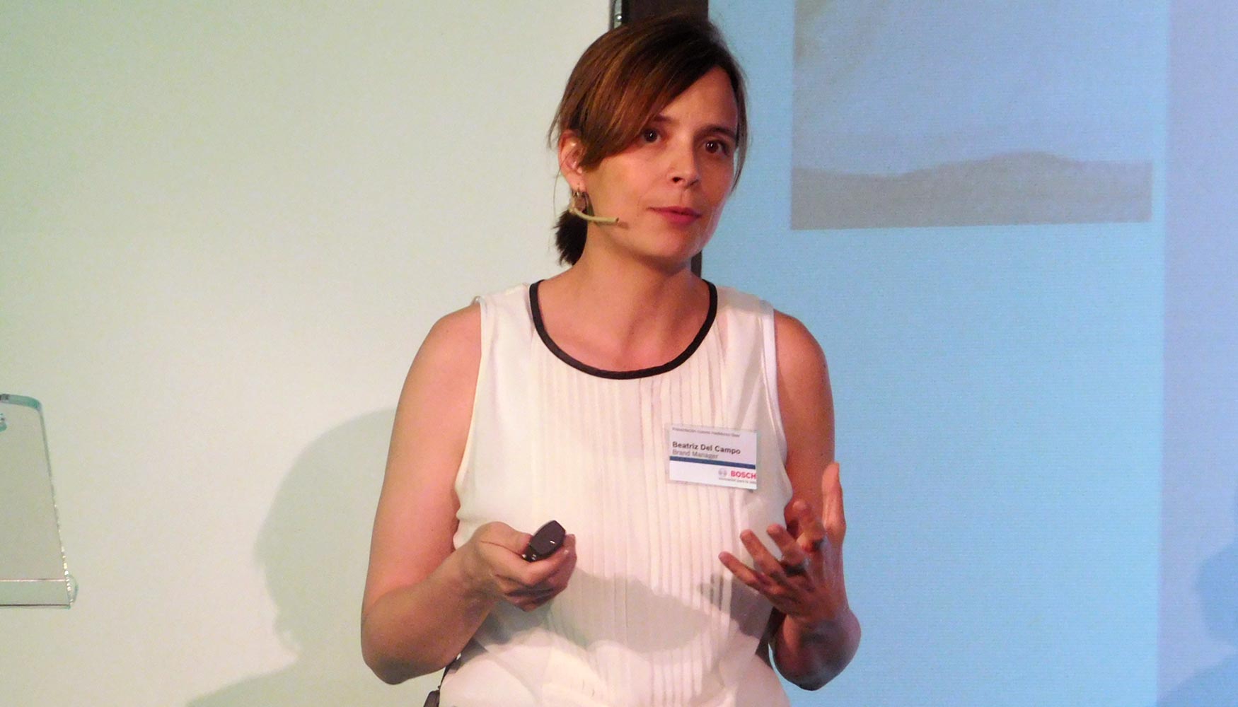 Beatriz del Campo, brand manager de Bosch Herramientas de Medicin en Espaa y Portugal