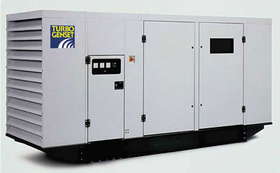 El generador de 1,2 MW. El paquete compacto completo, listo para su instalacin