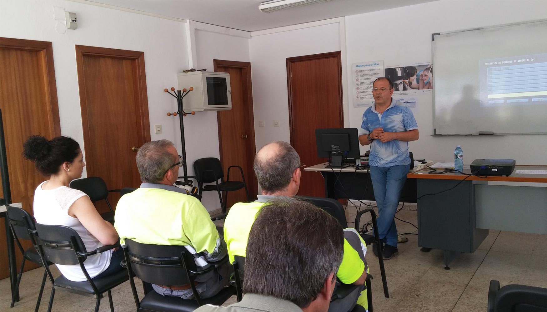 Charla con la Hermandad de Donantes de Sangre del Bierzo y Laciana