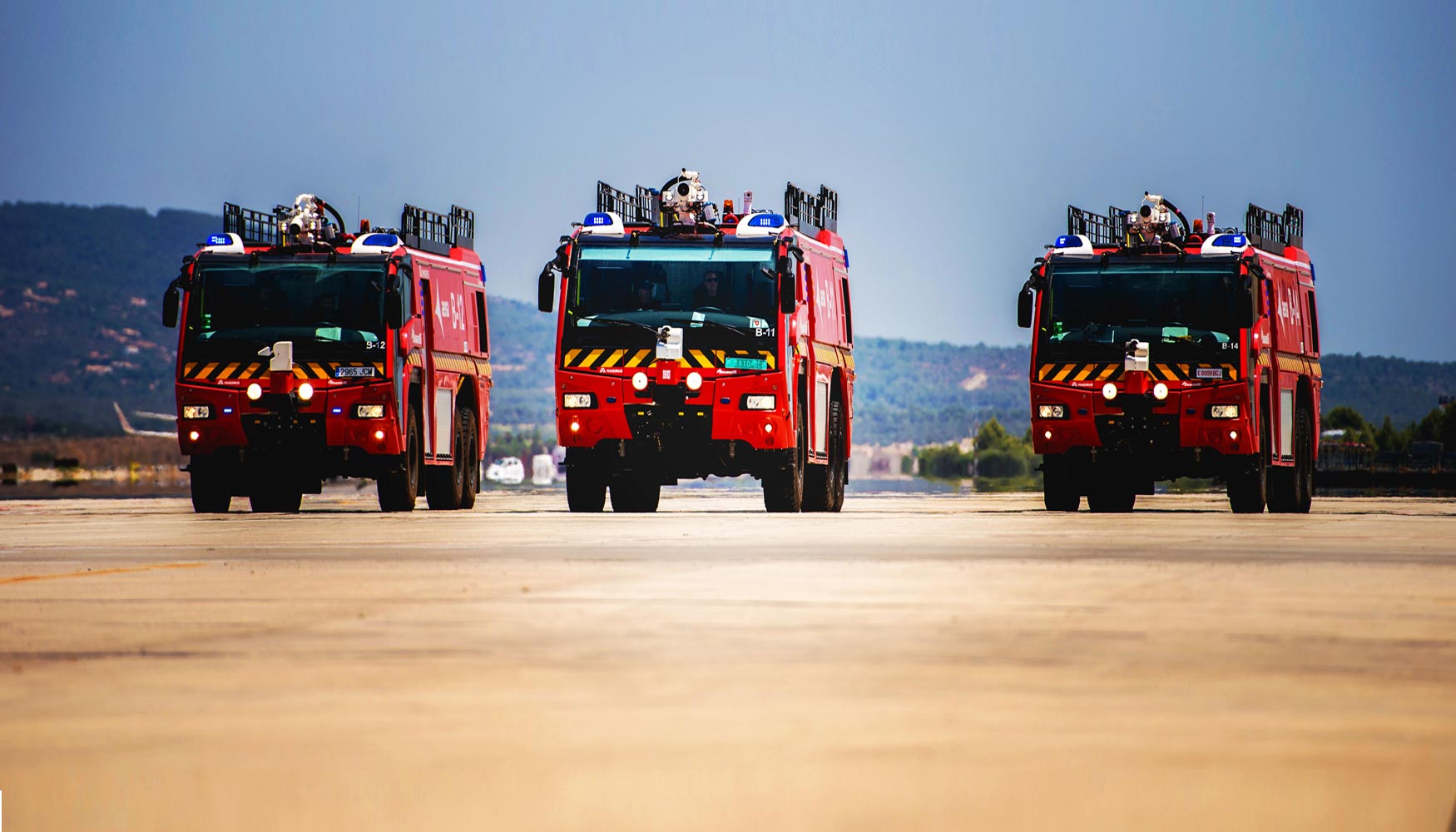 Camiones contraincendios Magirus Dragonx6