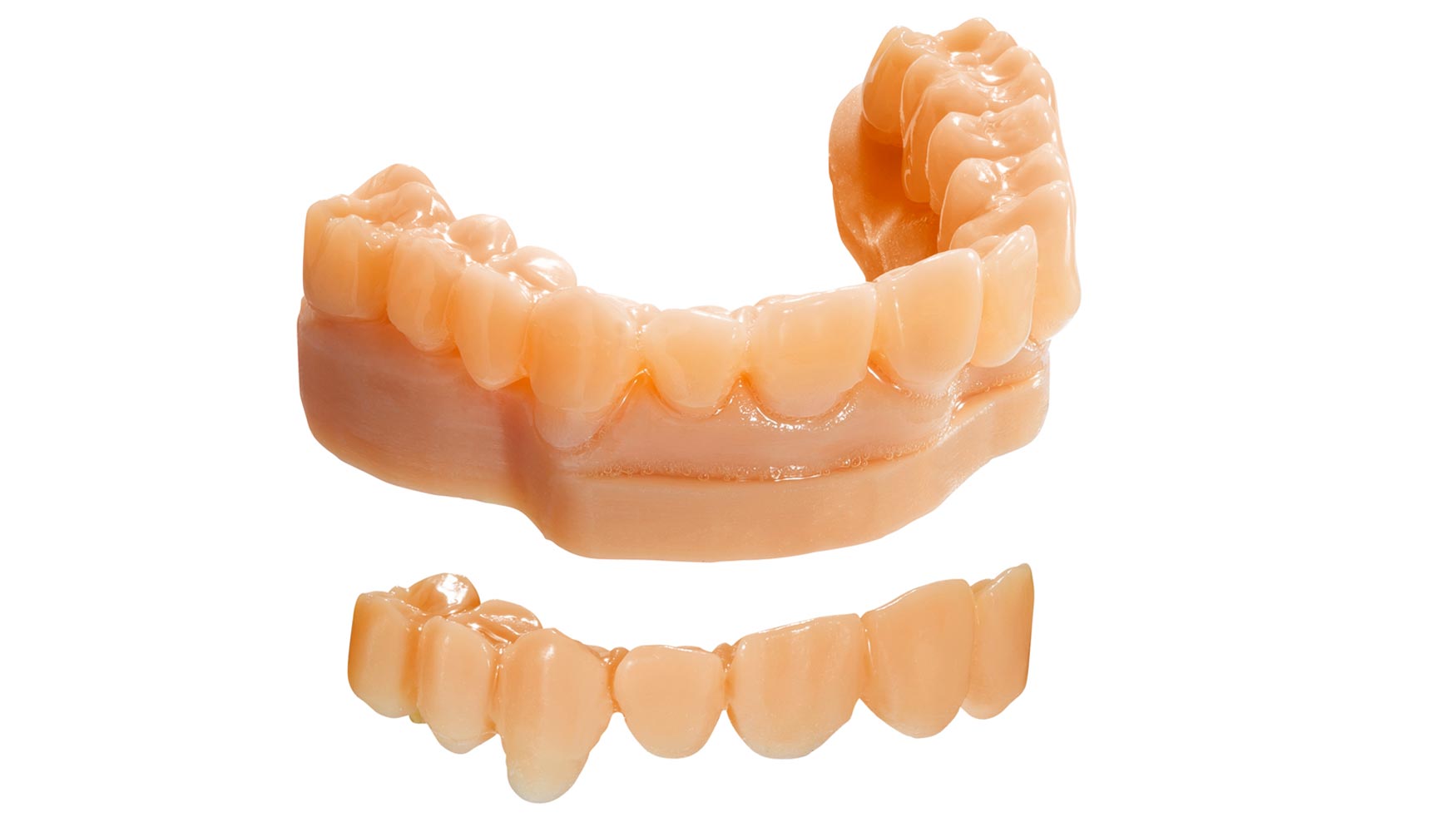 Moldes de diagnstico fabricados con el material MED620 en la impresora 3D Objet30 Dental Prime
