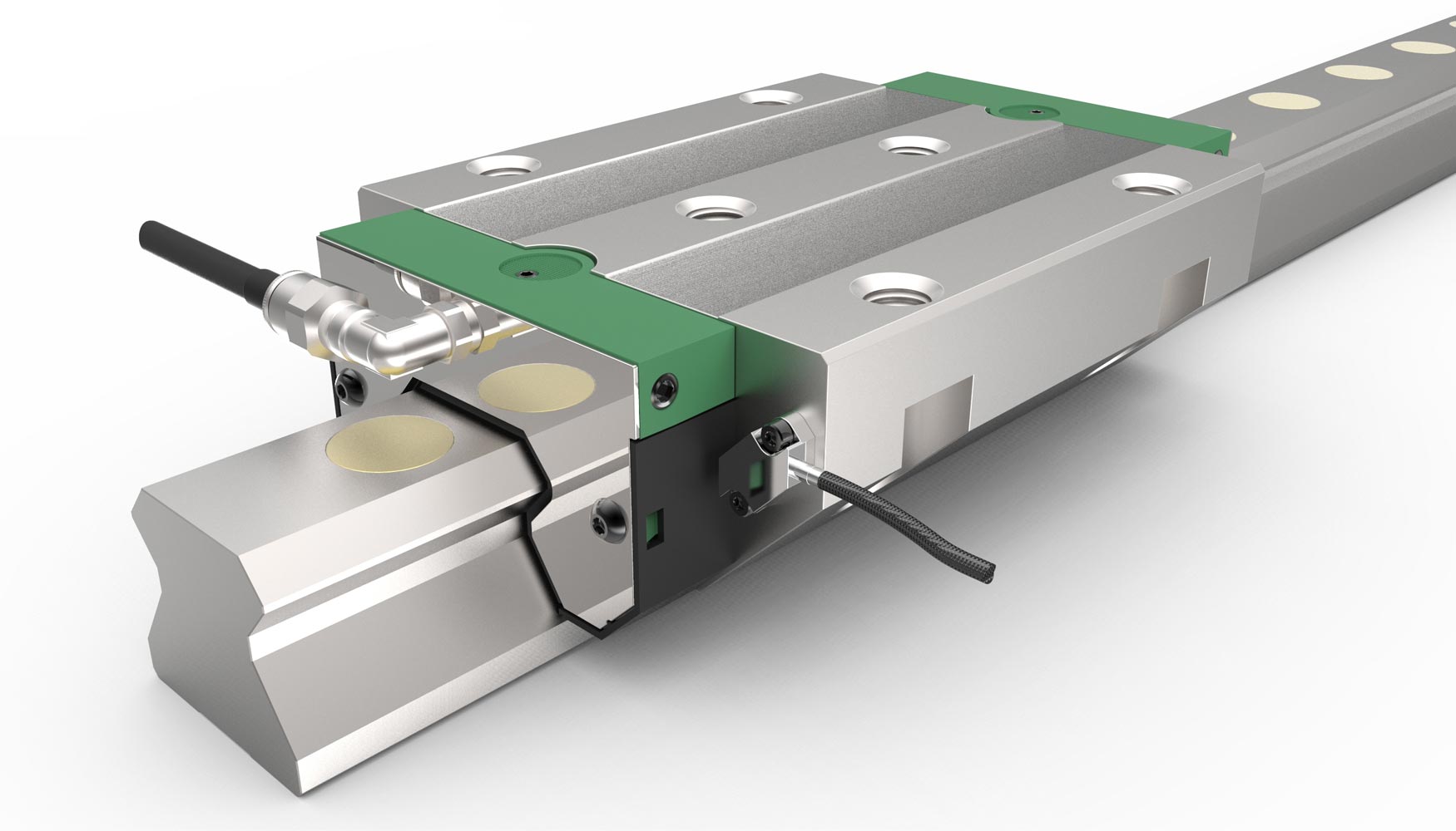 Modelo RUE-E 4.0: sistema de recirculacin de rodillos de INA con sensor de aceleracin integrado