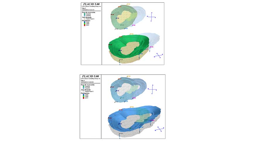 Figura 5. reas drenadas para el perodo 2006-2014 y 2015-2020