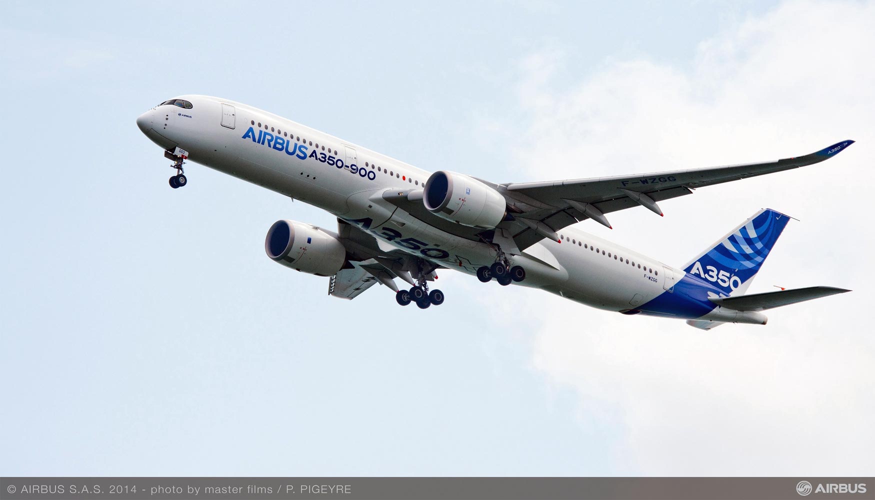Airbus A350 XWB. Foto: Airbus