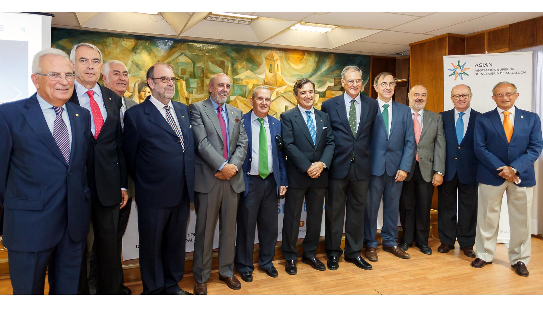 Integrantes de la Asociacin Superior de Ingeniera de Andaluca (ASIAN)