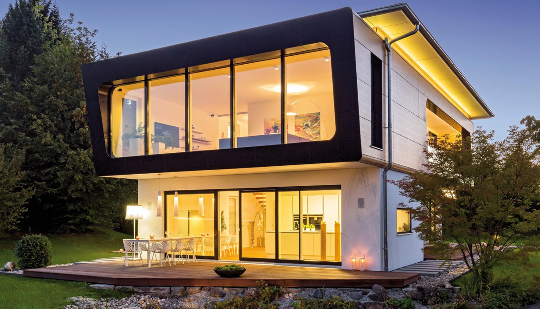 Casa Ambienti +, diseada y fabricada por Regnauer. Obtuvo el premio Golden Cube, en el ao 2014