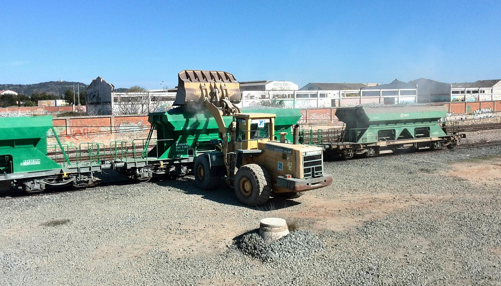 Suministro de balasto